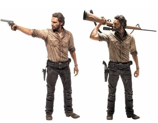

New AMC Terror TV Series The Walking Dead Sheriff Rick Grimes With Rifle McFarlane 10" Action Figure Figurine