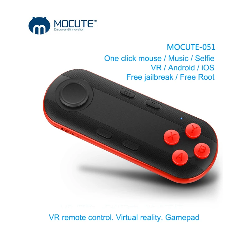 

MOCUTE Wireless Bluetooth Android IOS Phone Game Gamepad Controller VR Game Controller Joystick For Iphone 8 iPad VR PC TV BOX