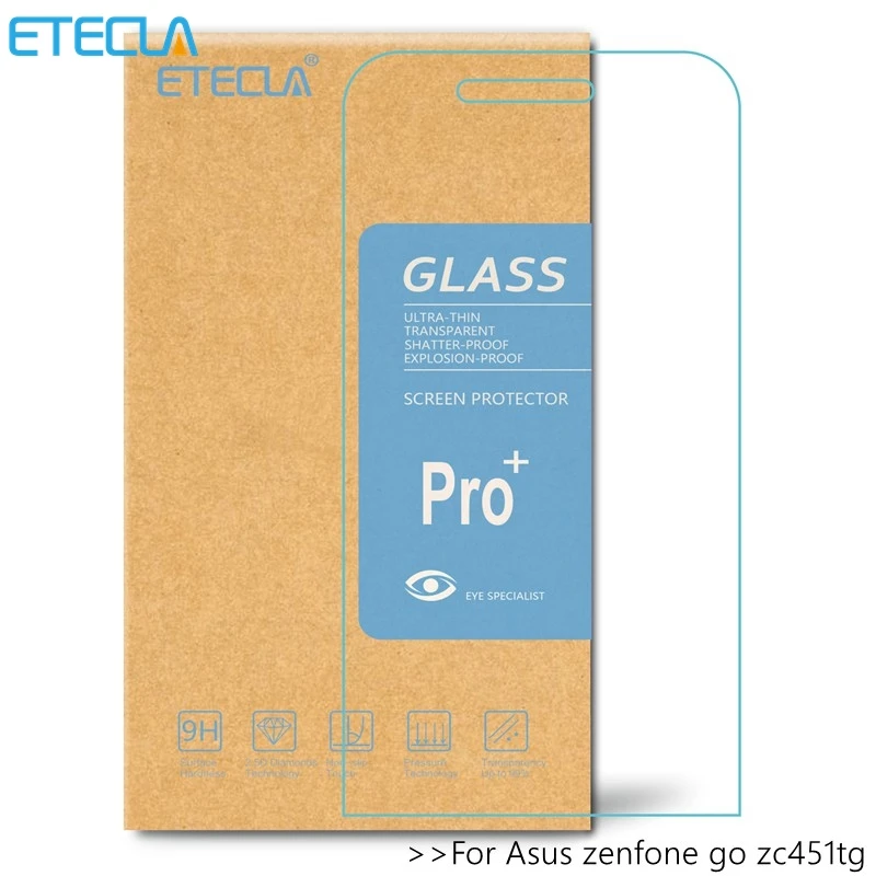 Для Asus Zenfone Go Zc451tg закаленное стекло Zc450tg Zc 451tg 450tg защита экрана 9h пленка 4 5 дюйма |