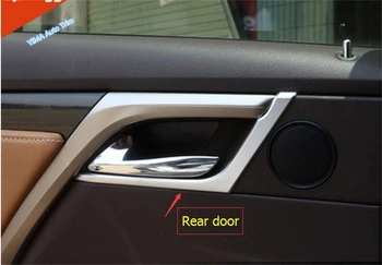 

Lapetus Accessories For Lexus RX RX450h 2016 2017 2018 2019 2020 Inner Door Handle Knob Bowl Decor Stripes Cover Trim 4 Pcs