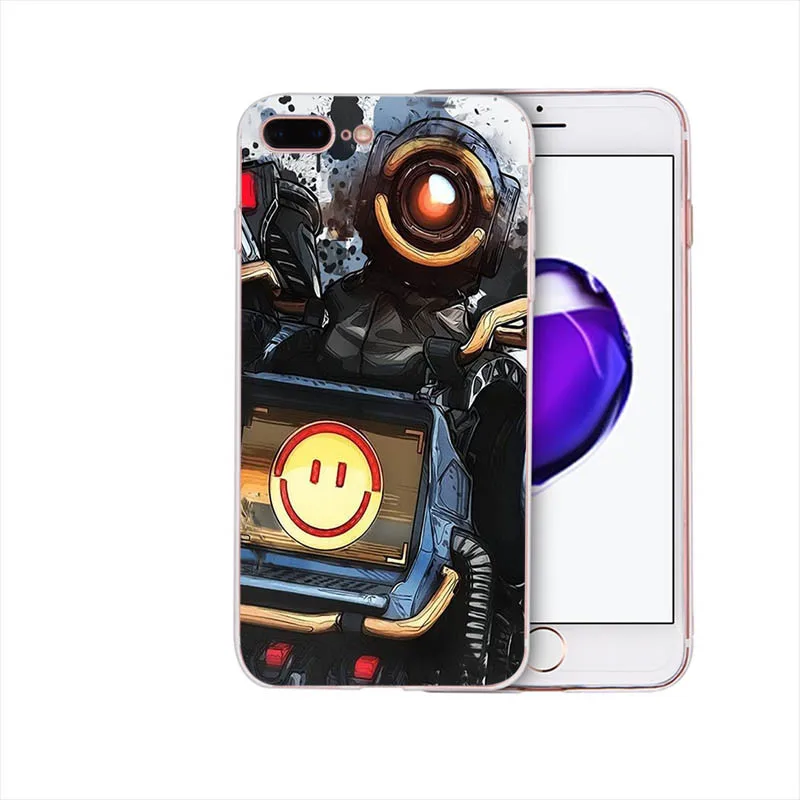 Apex legends мягкий силиконовый для мобильных телефонов Чехол для Apple iphone xr x xs max 7 8 plus 6 6s 5s se 5 10 чехол крутой дизайн мобильного корпуса