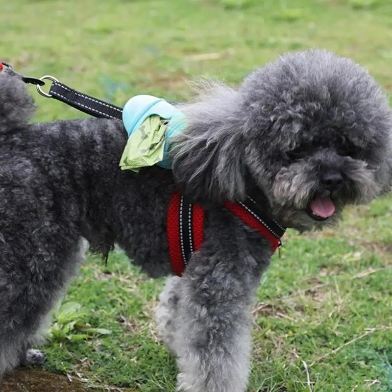 

Practical Pet Dog Poop Bag Dispenser Waste Garbage Holder Outdoor Pets Toilet Garbage Bag Storage Box Trash Cleaning Supplies