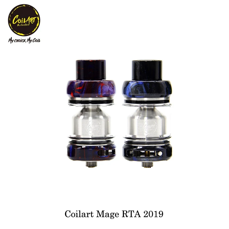 Новый coilart Mage RTA 2019 Смола 25 мм испаритель 4 5 мл ёмкость ввиду танк распылитель
