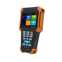 Портативный H265 4 K HD CCTV тестер с ручной 4 дюйма ips Сенсорный экран Водонепроницаемый пыле Поддержка DC12V3A DC48V PoE Мощность Выход