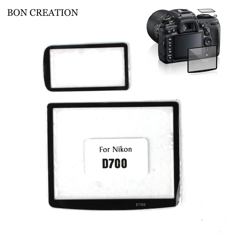 

BON CREATION Professional Camera Screen Display Film LCD Optical Glass Screen Protector for Nikon D700