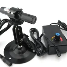 50 мВт линейный Лазер 520nm 5 в отрегулированный модуль лазерной головки 16x90 мм и держатель и адаптер