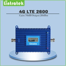 Gain 70dB 4G LTE 2600Mhz Mobile Signal Repeater 4G LTE 2600Mhz (FDD Band 7) Cell Phone Signal Booster/Amplifier with Lcd display