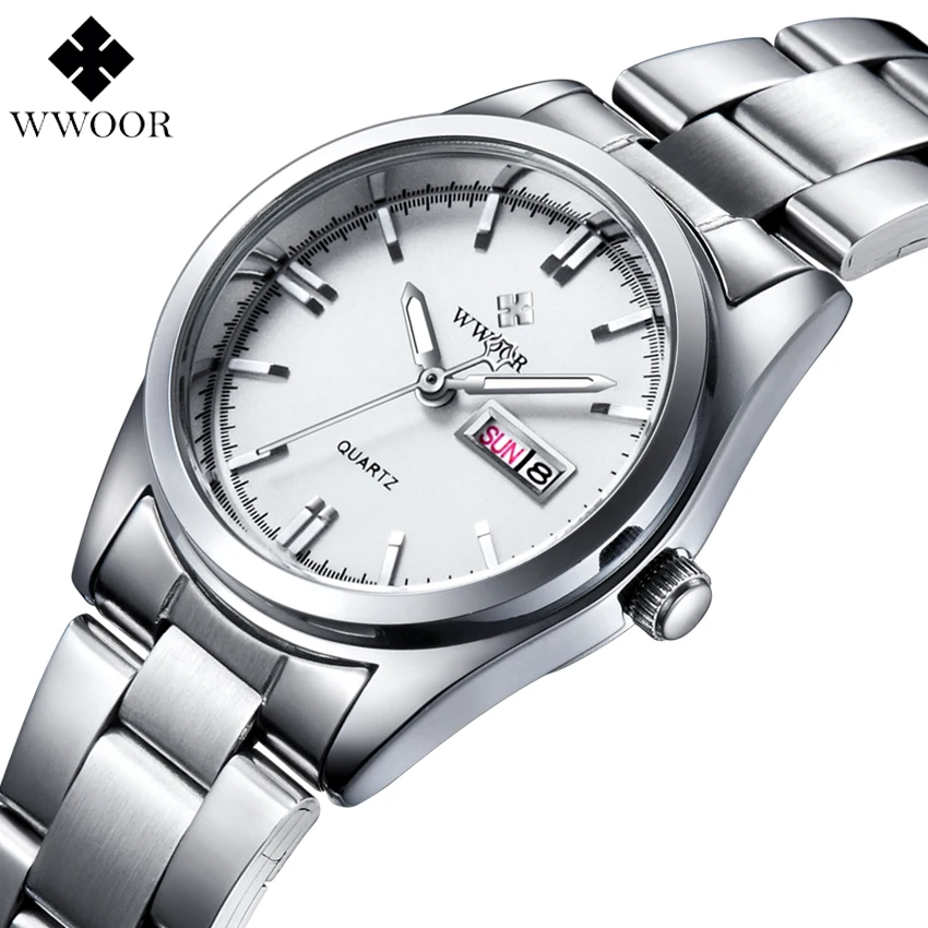 Fashion Casual Women s Quartz Watch Date Day Waterproof Stainless Steel Ladies Dress Watches Relogio Feminino