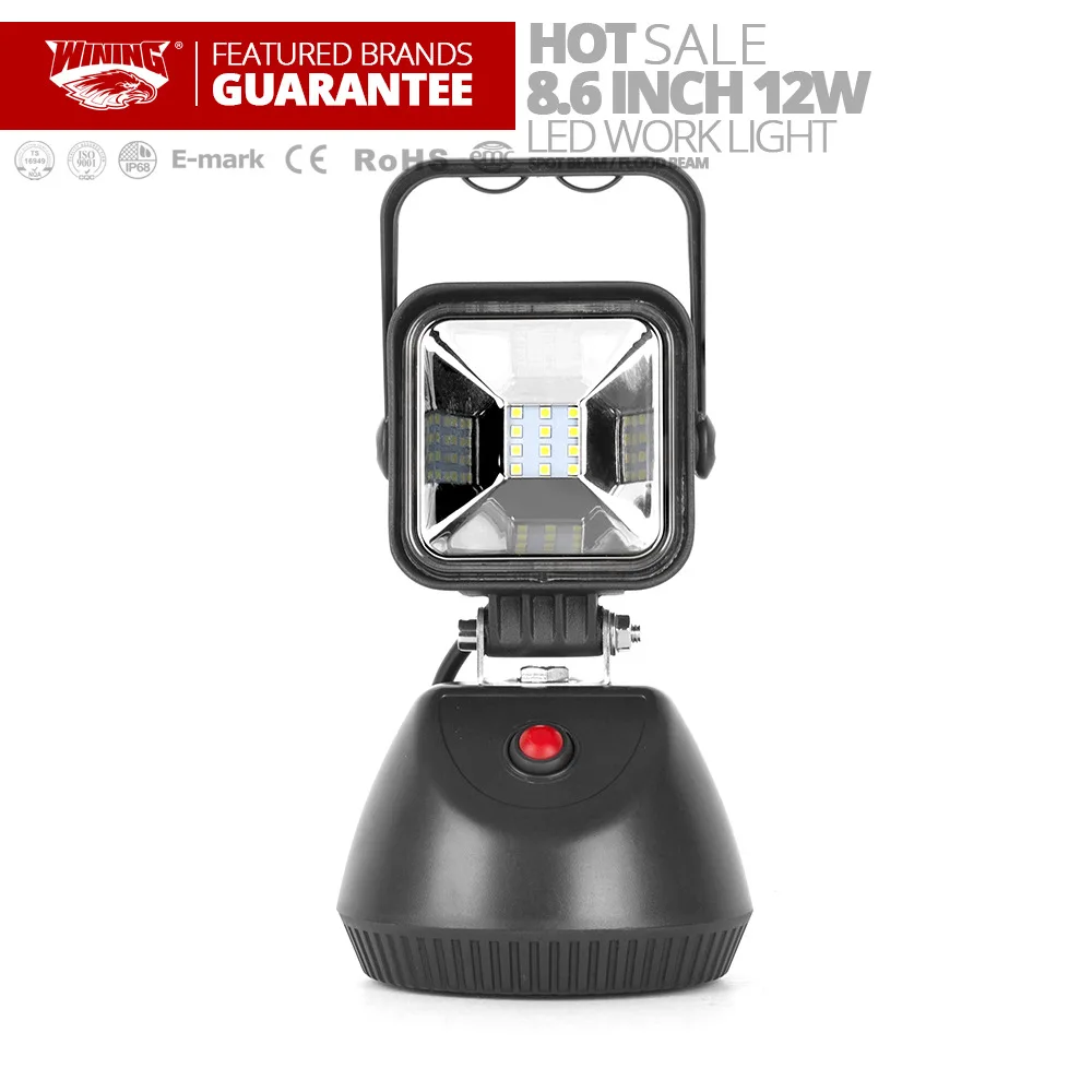 1X 10W Portable Rechargeable LED Work Light Outdoor Camping SUV Off-Road Trucks | Лампы и освещение