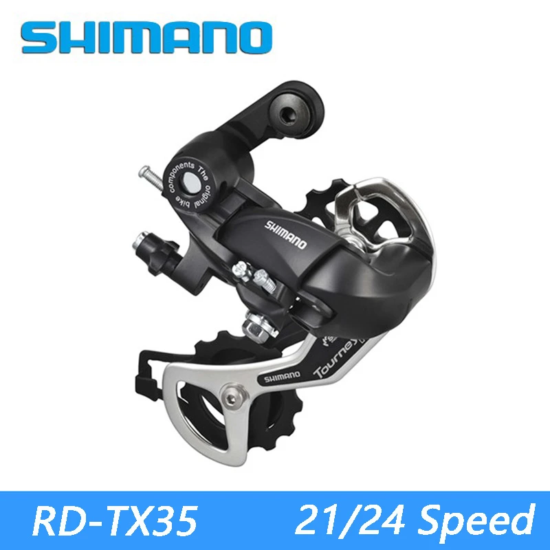 Desviador de SHIMANO, piezas de bicicleta RD TX35, bicicleta de montar, ciclismo, MTB 7/8/21/24 velocidad, cambio de marchas trasero, envío gratis|Desviador de bicicleta| - AliExpress