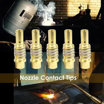 

15AK Nozzle Contact Tip Connector Holder for Binzel Gas Diffuser MIG Welder for Household Power Tools Nozzles Accessories