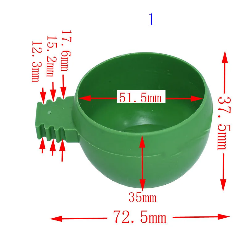 1 шт. попугай мини еда миска для воды питатель пластиковые птицы голубей клетка кормушки-поилки кормушка для голубей