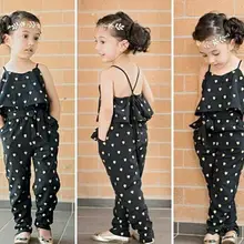 6 шт./лот комбинезон для девочек детская одежда без рукавов с рисунком любящего сердца Сими девушки Штаны От 2 до 7 лет Sylvia 531121715793