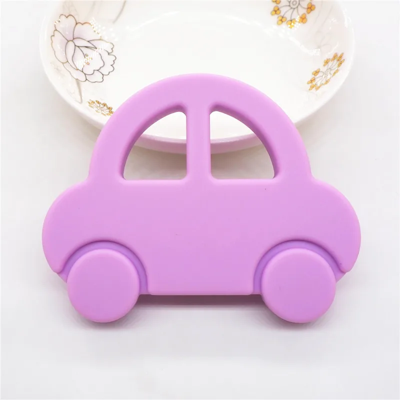 Chenkai 50 шт. BPA бесплатно DIY силиконовые автомобиля Прорезыватель Baby Shower Жевательной Кулон кормящих сенсорными прорезывания зубов соска