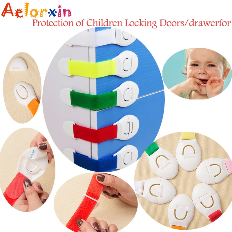 Aelorxin защита от детей блокировка дверей/drawerfor Детская безопасность Дети Безопасность пластиковый замок для детей