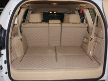Хорошо и Бесплатная доставка! специальная магистральных коврики для Lexus GX 460 7 мест 2017 водонепроницаемый грузового лайнера загрузки ковры для GX460 2016-2010