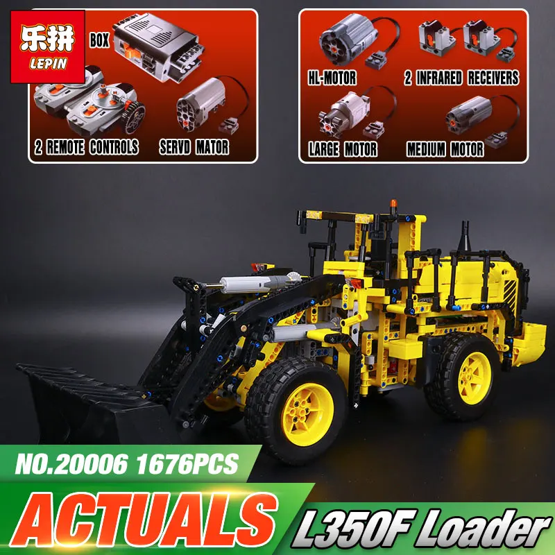 

Yeshin 701701 Technic Cars Toys Compatible With 42030 Wheel Loader Set Building Blocks Bricks Assembly Car Model Kids Gifts
