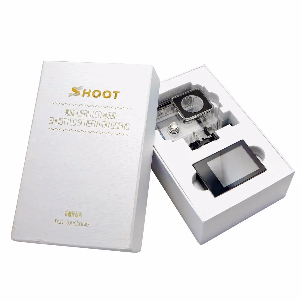 SHOOT Original 2.0 inch Non-touchable LCD BacPac Display Screen for Gopro Hero 3+ 4 Action Camera Accessories for Gopro SHOOT Original 2.0 inch Non-touchable LCD BacPac Display Screen for Gopro Hero 3+ 4 Action Camera Accessories for Gopro