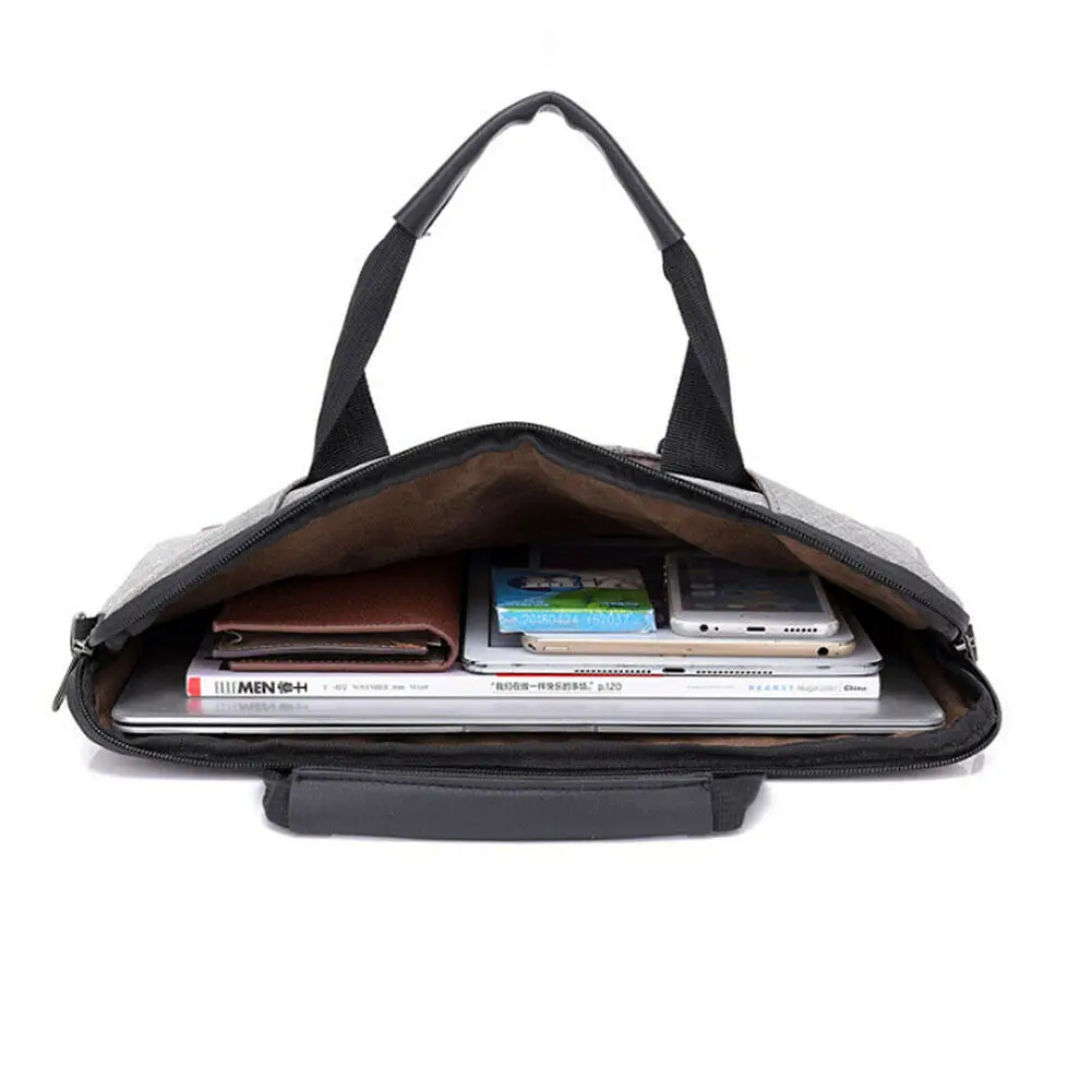 Мужская деловая дорожная сумка для ноутбука, модный портфель, многофункциональная прочная защитная сумка через плечо