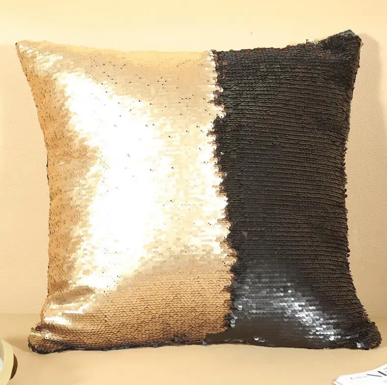 Новые DIY Русалка блестящие наволочки магический бросок наволочка 40X40 см изменение цвета Двусторонняя Подушка Чехол для домашнего декора JR8