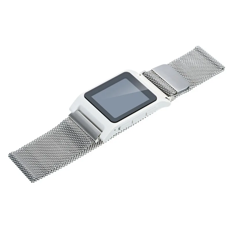 Universal Quick release 22MM Milanese Magnetic Loop Stainless Steel Band Strap Bracelet For Pebble Time H40 (5)