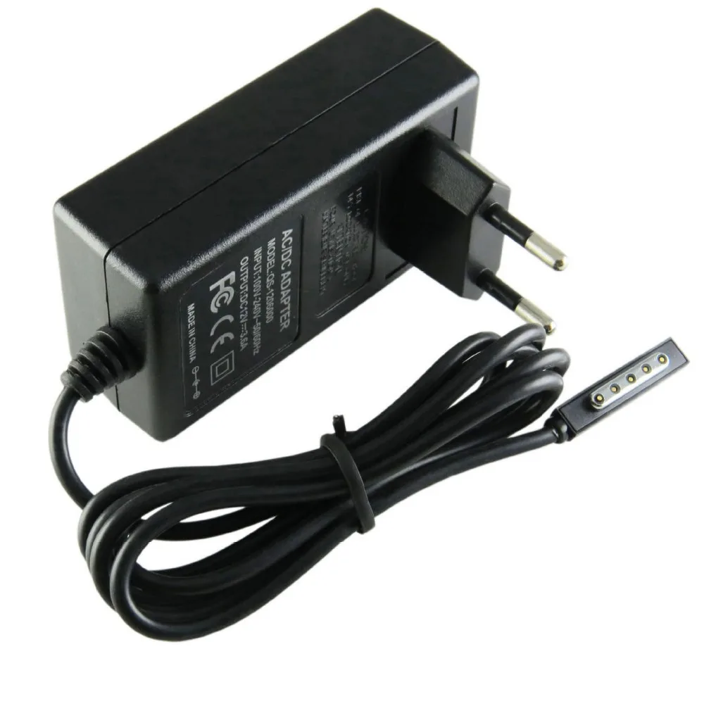 12 V 3.6A Cargador de Viaje de CA de LA UE o EE.UU. Enchufe Adaptador de Corriente Tablet laptop cargador de pared cable para microsoft surface pro 1 2 pro1 pro2