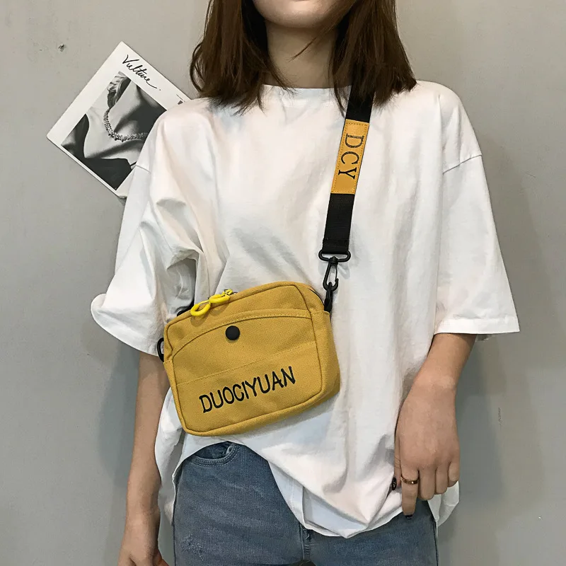 

Designer Women Shouder Bag Travel Handbag Waterproof Canvas Small Crossbody Bag more Color Messenger Bag