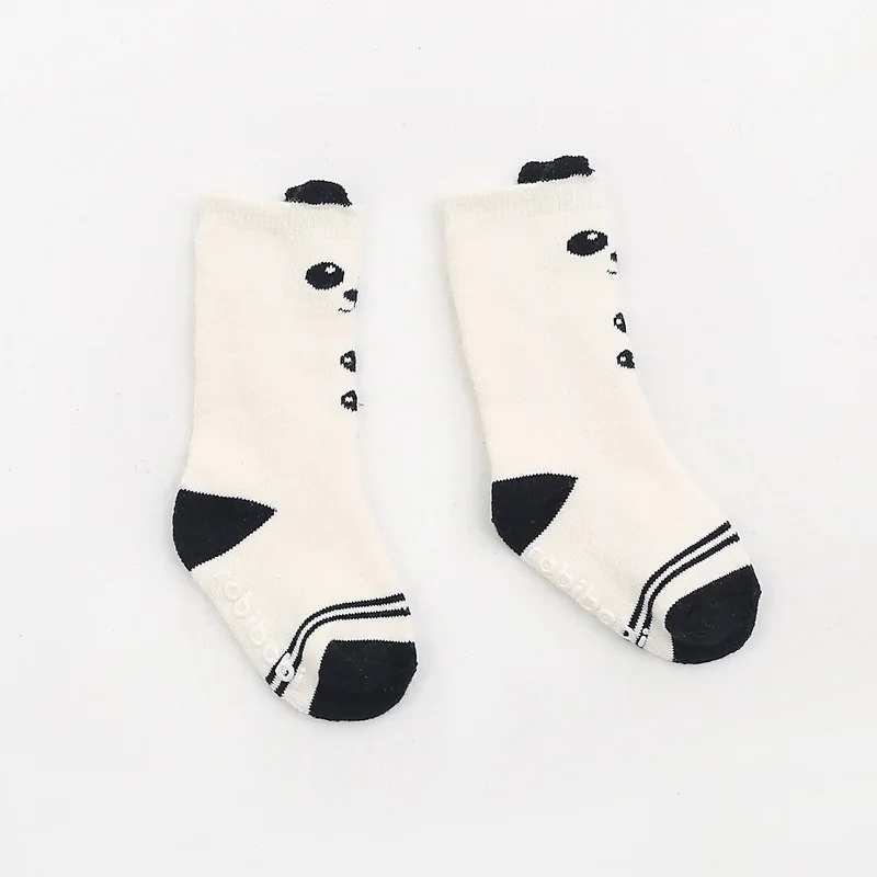 Г., объемная малая трубка, теплые махровые носки зимние толстые детские носки нескользящие носки для малышей GXJ183 - Цвет: A baby socks