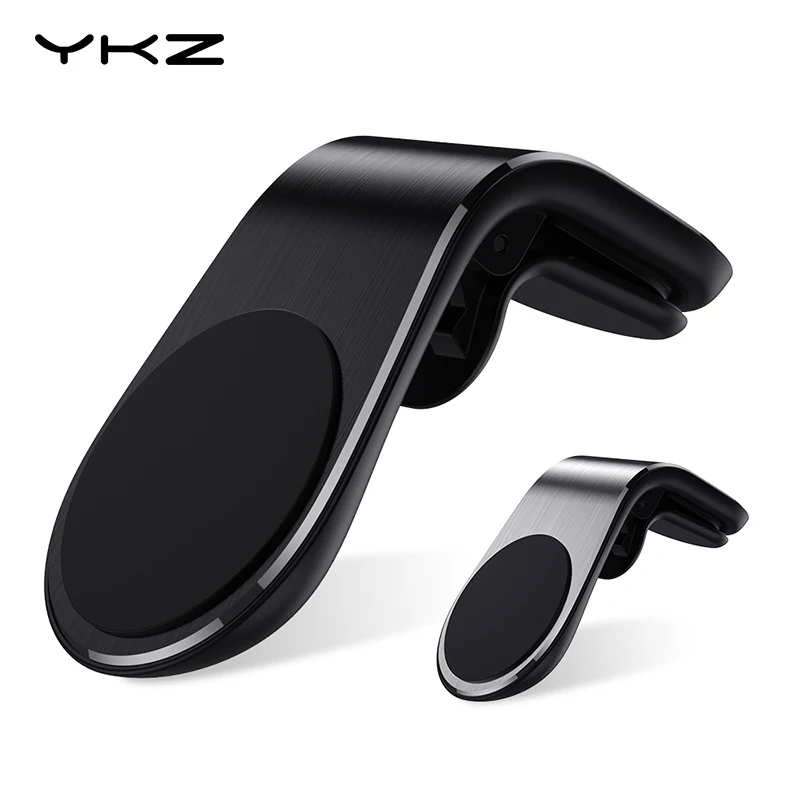 

YKZ Metal Magnetic Car Phone Holder Universal Air Vent Mount Stand in Car Magnet GPS Mobile Phone Holder For iPhone X XR MAX 8 7