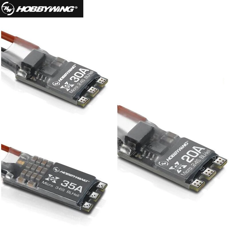 

1pcs XRotor Micro 20A / 30A / 35A BLHeli Mini ESC Hobbywing Supports OneShot For FPV Racing Quadcopter Drone High Quality
