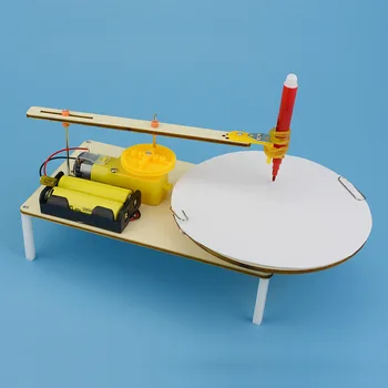 

Circuits Teaching Children's Science Experimenting Electric Physics Electric plotter DIY Tracked tank Creative Toys