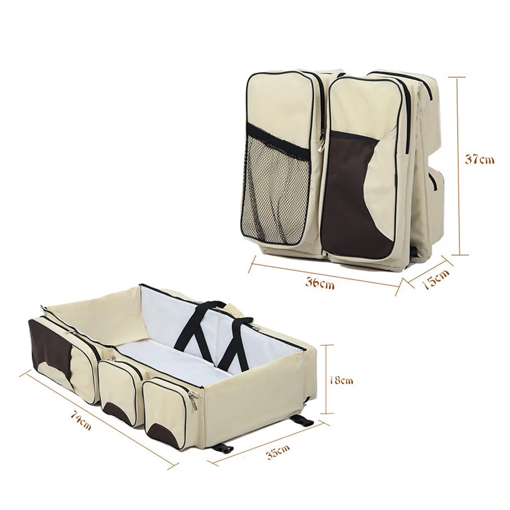 Travel Bassinet /& Change Station 3-in-1 Baby Bag