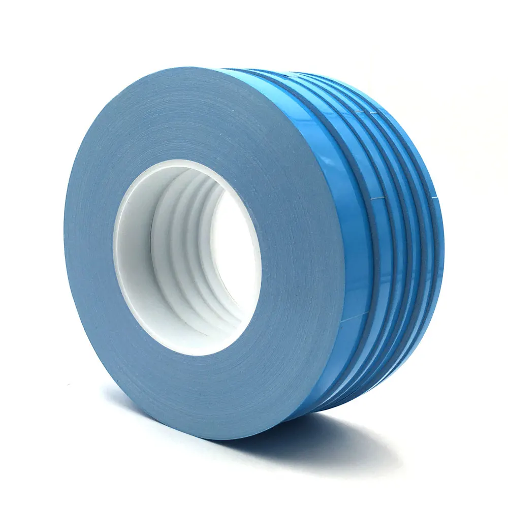 

2pcs 5mm 6mm 7mm 8mm 10mm 20mm Double Side Ahesive Tape for IC Cooling Pin Fixed LED COB Light Heatsink Thermal Glue Tape