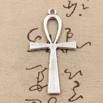 

3pcs Charms Cross Egyptian Ankh Life Symbol 52x28mm Antique Making Pendant fit,Vintage Tibetan Bronze,DIY Finding Jewelry