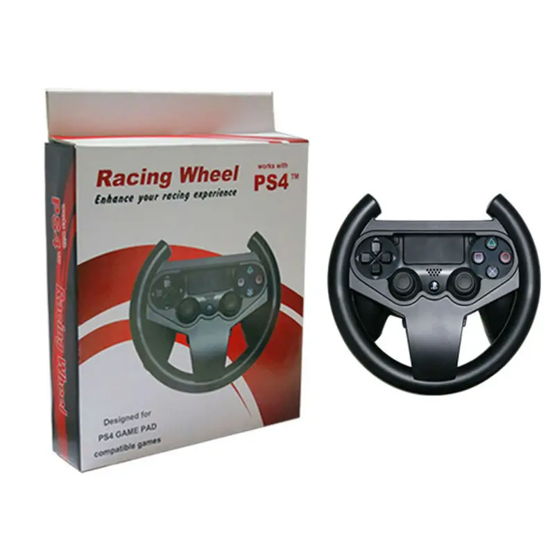 

Free shipping Steering Racing Wheel for Sony Playstation PS4 Joypad Grip Controller Compact Light weight Durable