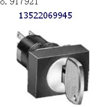 

[ZOB] AS6-H idec imports from Japan and the spring AS6H-2KT1AC key selector switch AS6H-2KT2AC round --5PCS/LOT