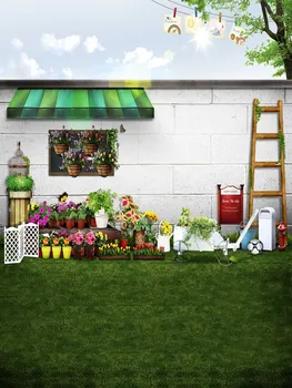 

Life Magic Box studio backgrounds ladder photo backdrops S-2011 baby backdrop photo background