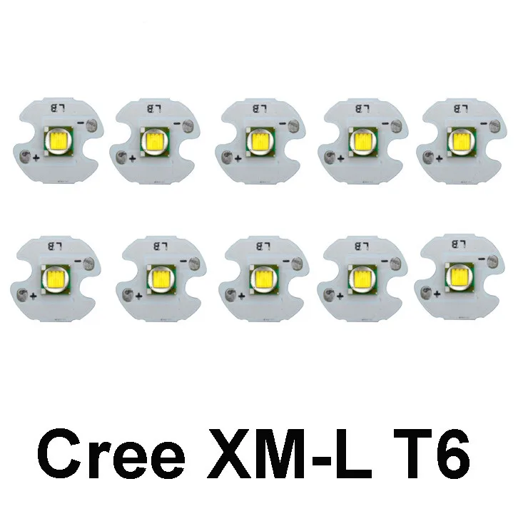 10pcs Cree Xm L T6 Led Chip High Power 10w Cree Led Bead Emitter With 16mm Star Ebay 10pcs Cree Xm L T6 Led Chip High Power 10w Cree Led Bead Emitter With 16mm Star Ebay