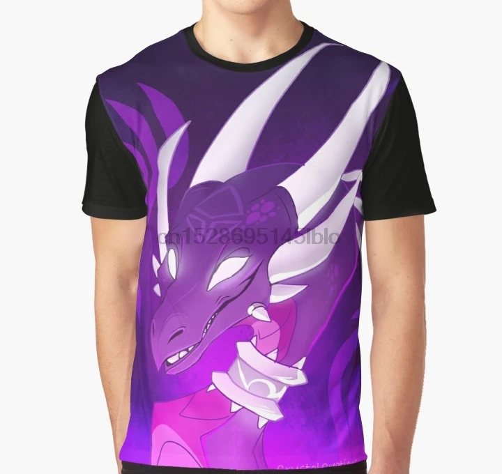 

All Over Print 3D Tshirt Cynder the Dragoness Full Print Big print Graphic T Shirt