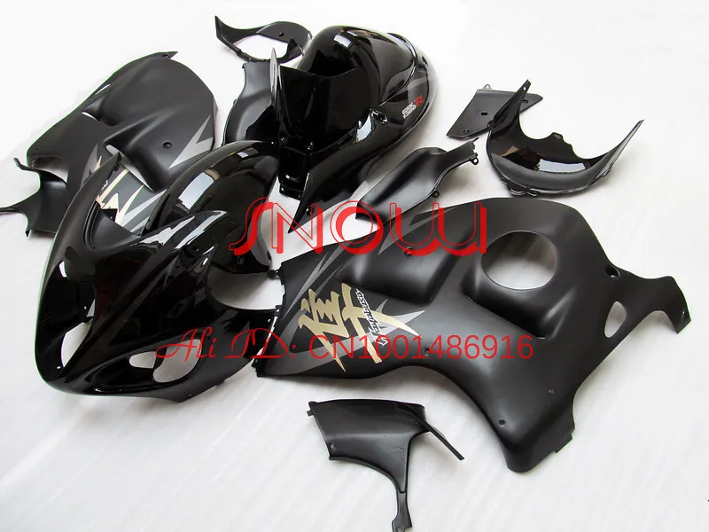 Полностью черный обтекатель для Hayabusa GSXR1300 96-07 GSX R1300 GSXR 1300 GSX-R1300 96 97 98 99 00 01 02 03 04 05 06 07