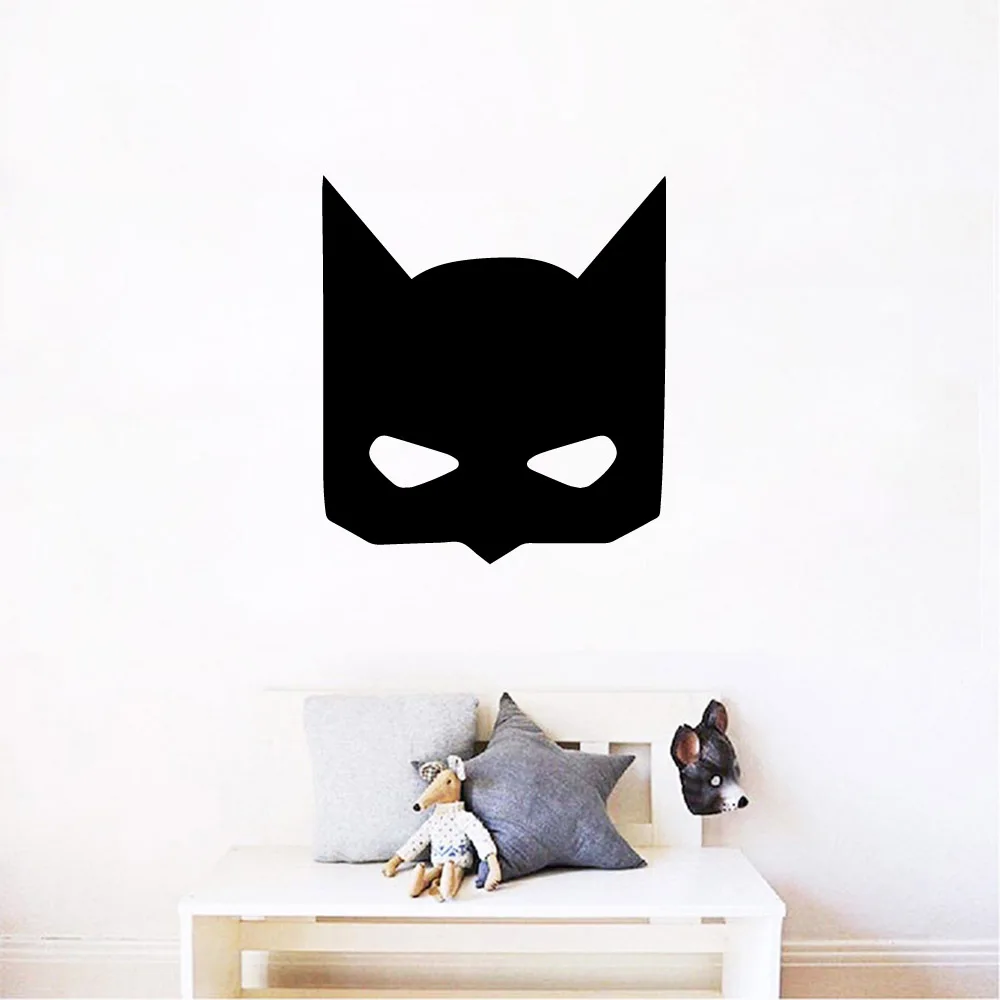 Us 2 32 7 Off New Batman Pattern Decorative Sticker Waterproof Home Decor For Living Room Bedroom Decor Decoration Accessories In Wall Stickers From