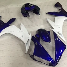 Для YAMAHA YZFR1 2004-2006 тела Наборы YZF R1 05 06 Обтекатели YZFR1 05 06 синие белые обтекатели