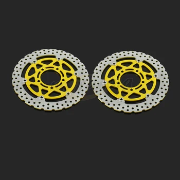

300MM Motorcycle Front Wavy Floating Brake Disc Rotor For KAWASAKI ZX6RR ZX6R ER-6F NINJA 650R ER-6N Z750 Z1000 ZX10R VERSYS1000