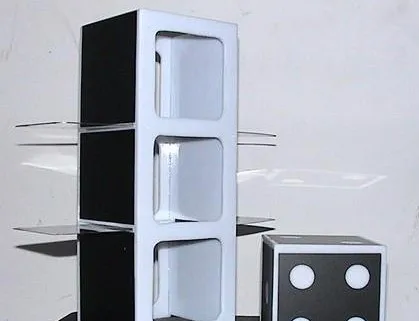 Multifunction Clip (Dice through Steel), Metal stage magic/magic props magic props listen dice