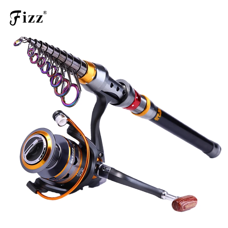 99% Carbon Portable Telescopic Fishing Rod Exclusive Spinning Sea Fishing Rod Pole 1.8/2.1/2.4/2.7/3.0/3.6M Men's Christmas Gift