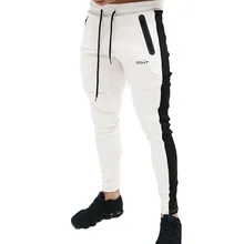 New Men Pants Hip Hop Harem Joggers Pants Jogging Men Solid Casual Trousers Mens Fitness Joggers Pants Sweatpants Large Size