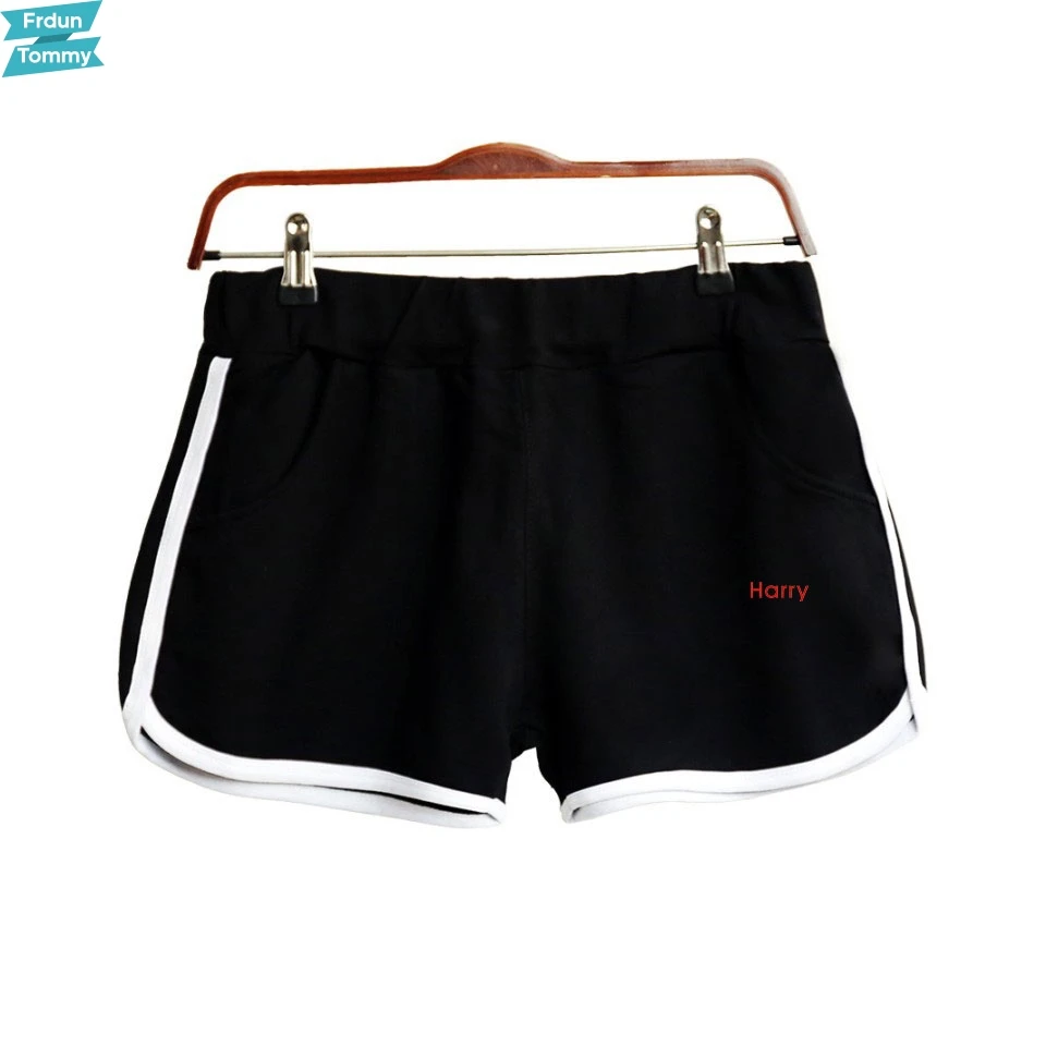 

Harry Styles Shorts Women Casual Cotton Short Femme Contrast Elastic Waist Shorts Fast Drying Drawstring Clothing New