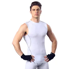 Мужская футболка без рукавов мужские футболки для спортзала Топ Мужская Бодибилдинг майка для спортзала быстросохнущая спортивная майка для тренировки жилет для бега