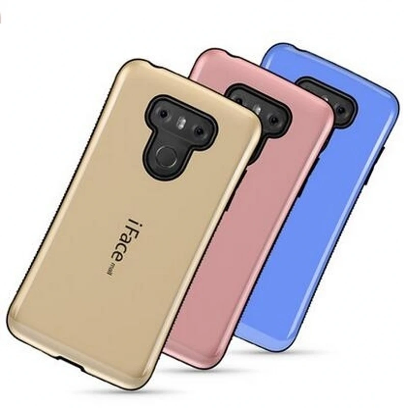 

Shockproof Case For LG G6 Case Iface Mall Anti-Skid Plastic With Silicone Cover For LG G6 Case Screen Film