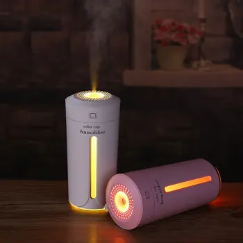 

Portable USB Mist Ultrasonic Humidifier Colorful LED Night Light Home Car Air Purifier Mini Humidifier lamp for Gift MYC